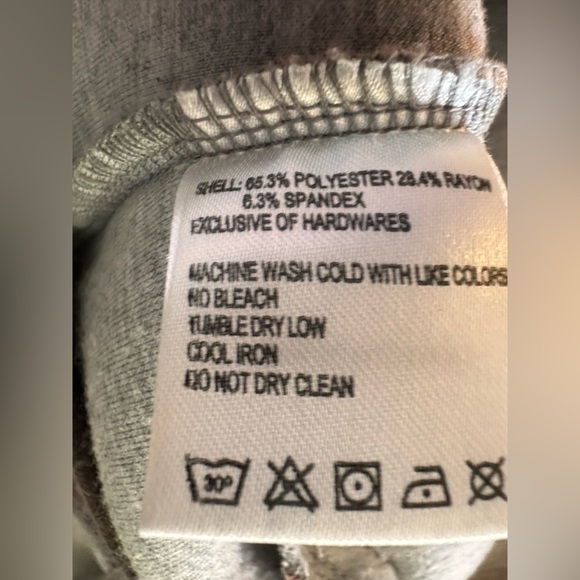 Huntley Equestrian Gray Zip Down Riding Jacket NWOT - Picture 6 of 8